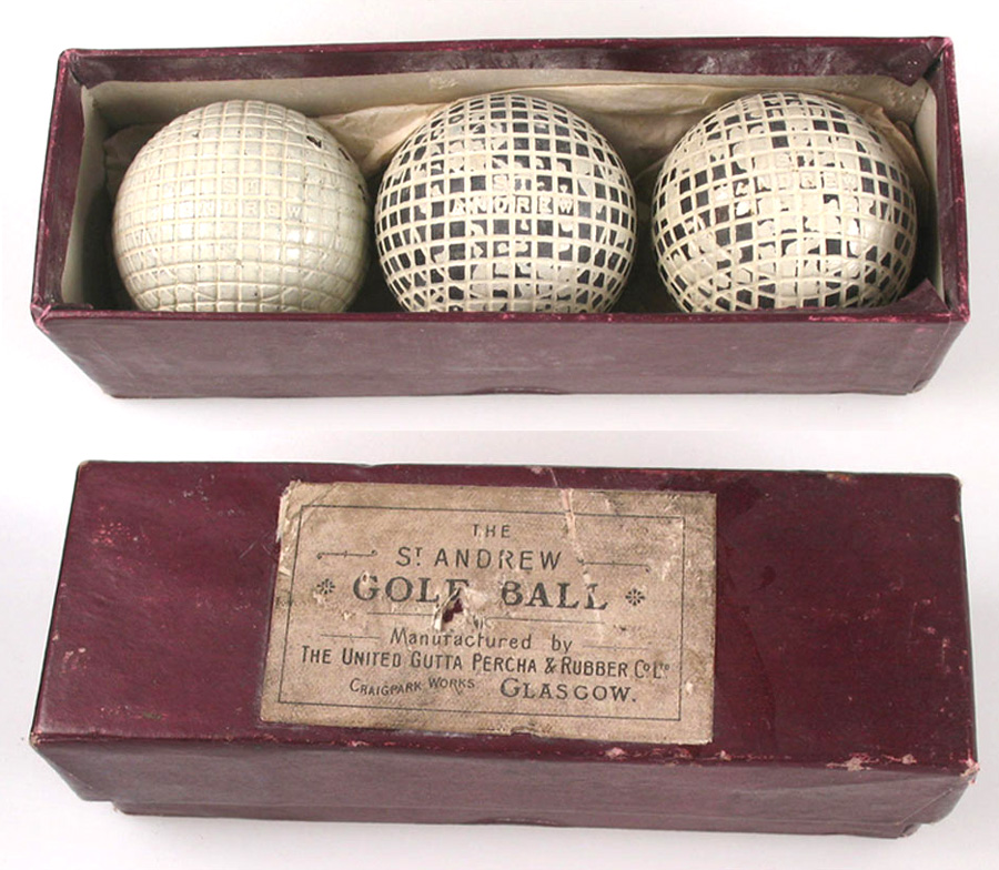 Gutta Percha golf balls 